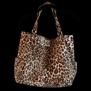 KENNETH COLE REACTION Leopard PVC Tote